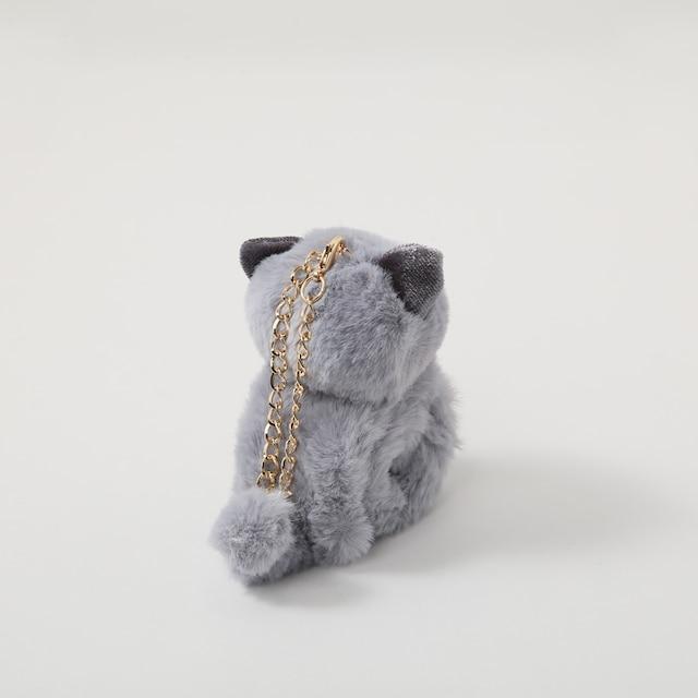 ニトリ、くるくるネコBAGチャーム