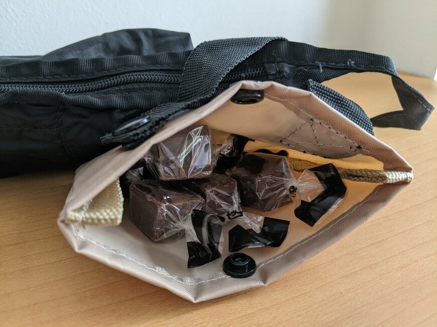 著者撮影（2WAY バッグインポーチ）