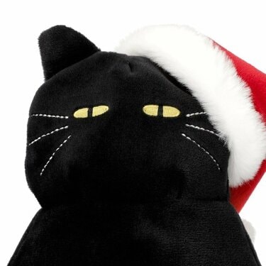 クリスマス☆黒猫ちゃん ニトリで大ヒット中の「デコネコ」ちゃんがサンタになった！価格は1290