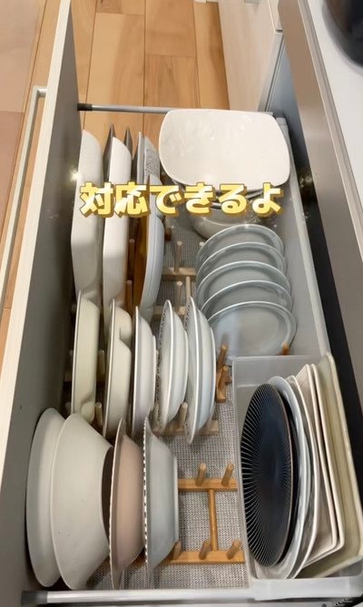 100均の商品を使った収納