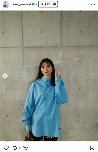 笹崎里菜のInstagram投稿