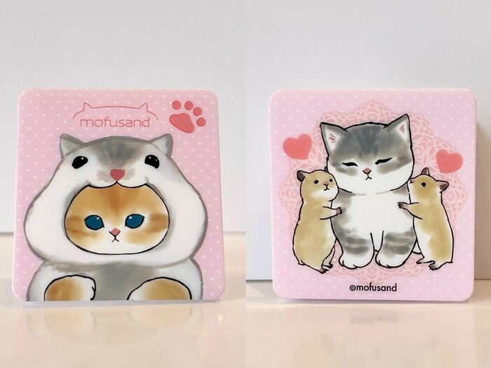 ピンクのクリップのデザイン