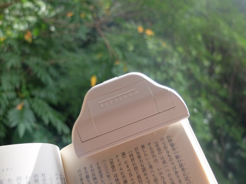 ひかるクリップ『terasuno（テラスノ）』筆者撮影写真