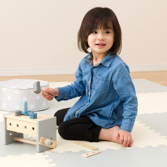 出所：ニトリ公式通販 ニトリネット キッズ 木製ツールボックス