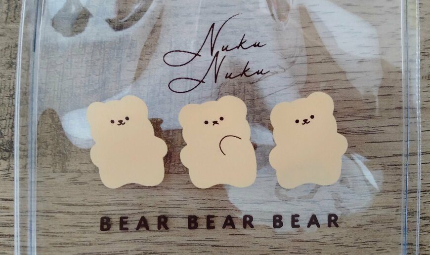 筆者撮影（セリア、ソフト湯たんぽ クリア クマ）