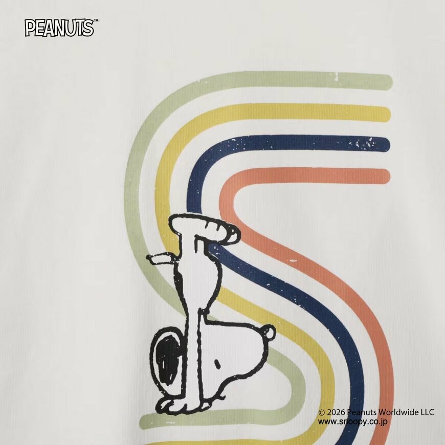 出所：ニトリ公式通販ニトリネット　PEANUTSコンパクトTシャツ