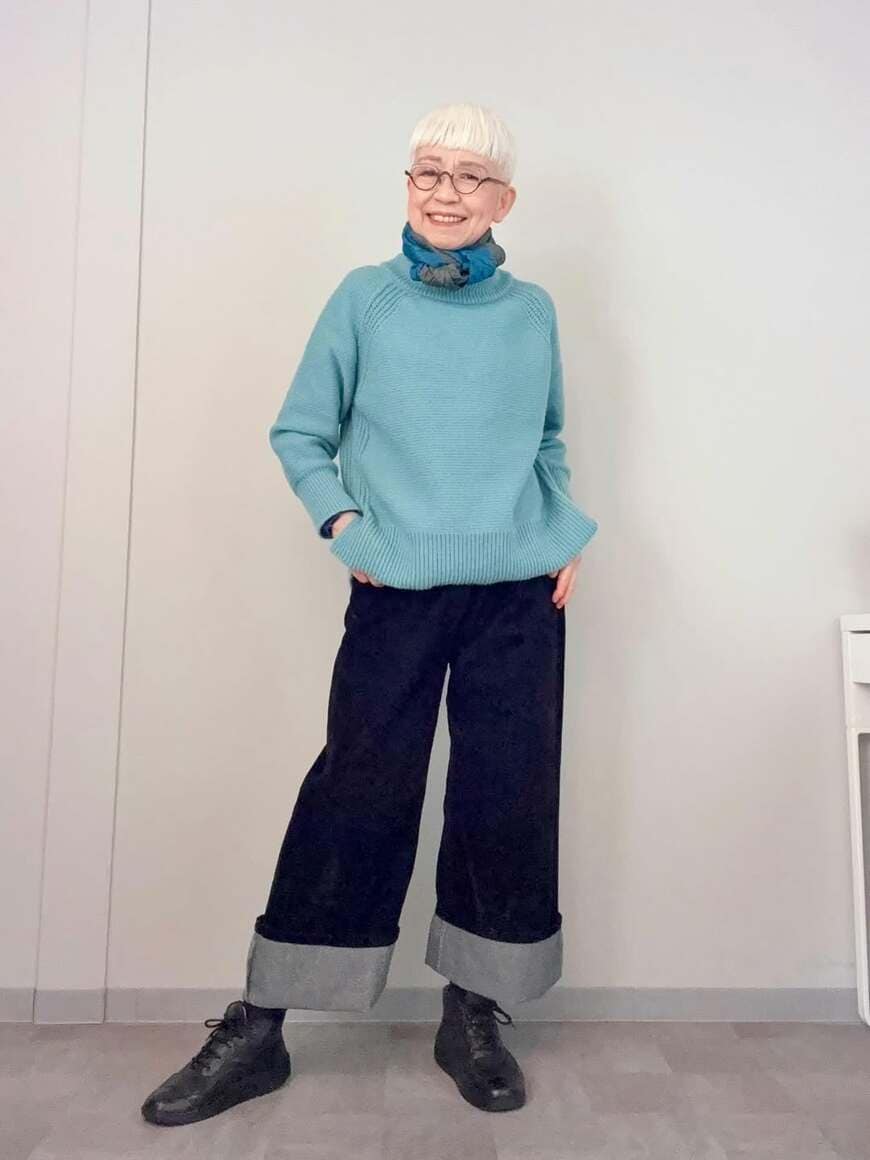 【74歳のYouTuber】が着こなす「しまむらデニム」コーデがおしゃれ