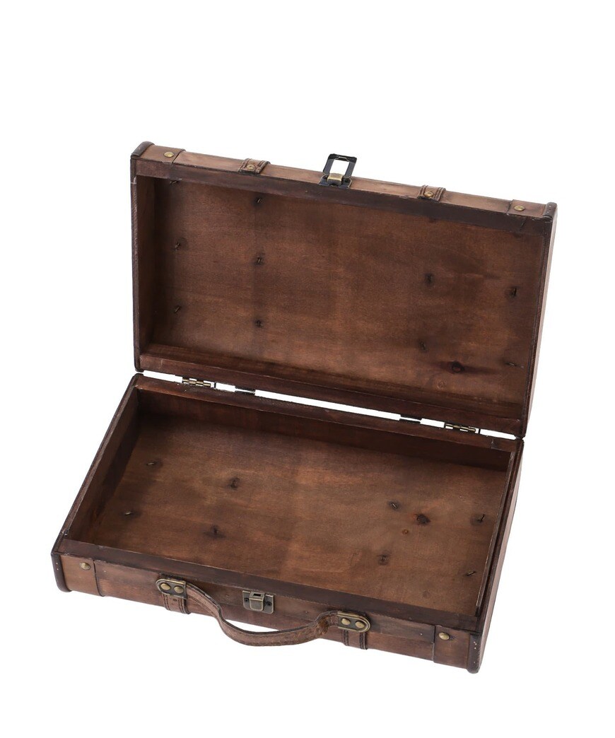 出所：パルグループ公式ファッション通販サイト salut!(サリュ)　アンティークトランク Sサイズ 