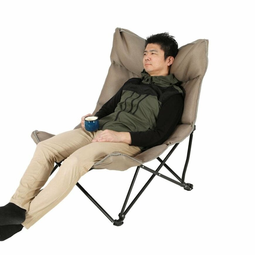 出所:コメリ公式 ナチュラルシーズン アウトドアフラットローソファ