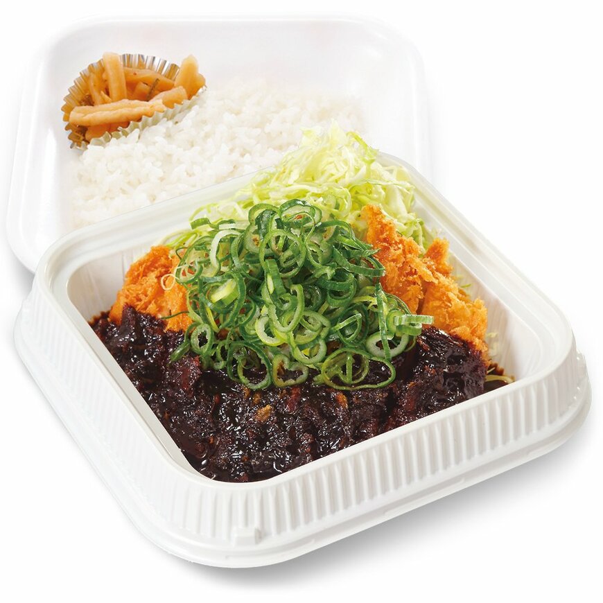 かつやの新商品：ねぎ味噌ロースカツ弁当