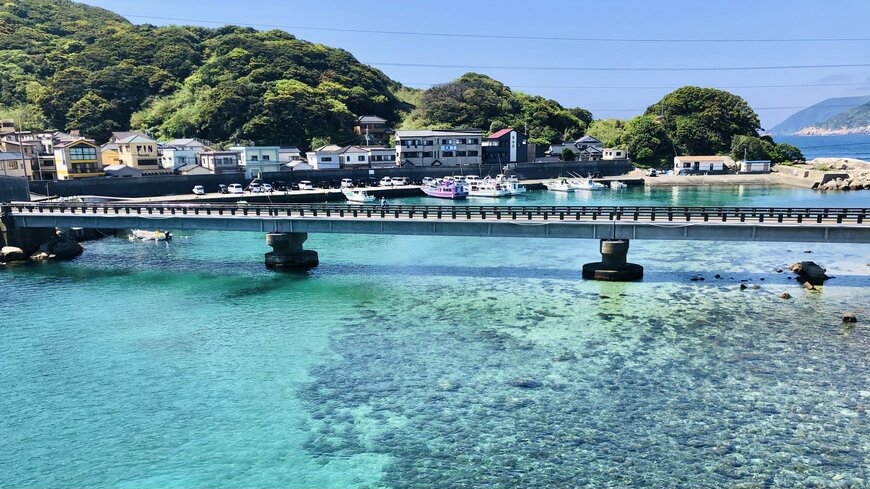 柏島地域の海に驚き
