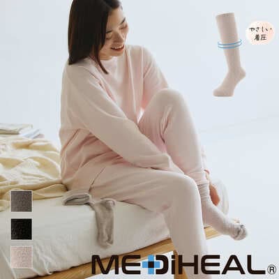 ワークマン公式オンラインストア レディースメディヒール(R)休足ケアルームソックス商品画像