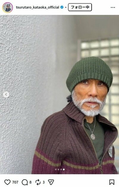 片岡鶴太郎のInstagram投稿