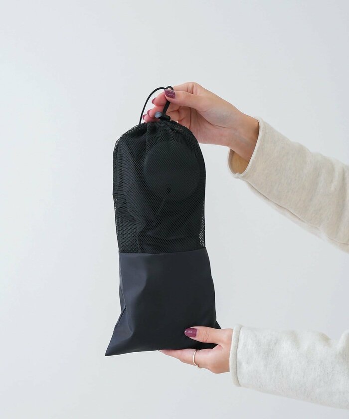 5つのアイテムはすべて付属のポリエステル製「収納袋」にまとめて収納可能