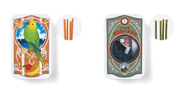 出所：株式会社フェリシモ『江戸川乱歩、谷崎潤一郎らによる著作をテーマにしたお香「この事件、におうぞ！謎めく物語が香る探偵小説イメージインセンス」がフェリシモ「ミュージアム部」から登場！』