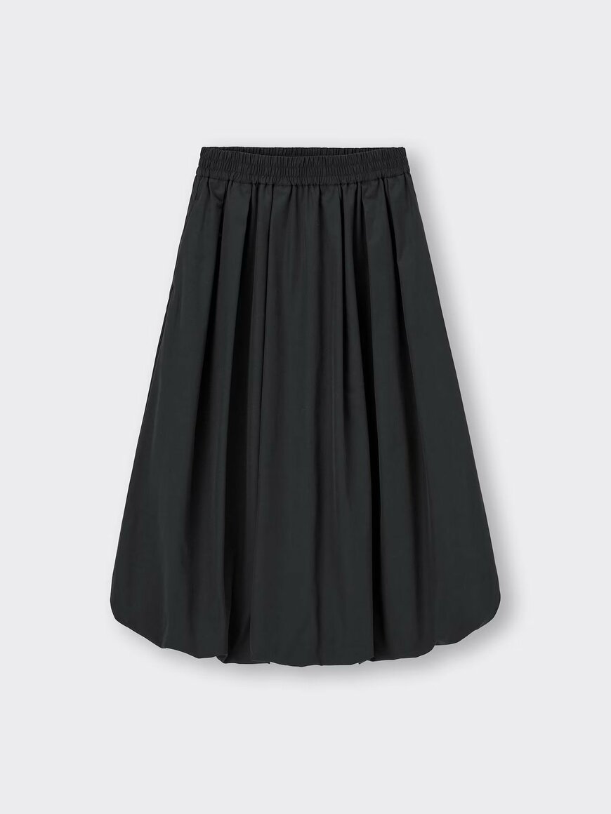 出所：GU公式 バブルヘムミディスカートQ(2024年モデル)