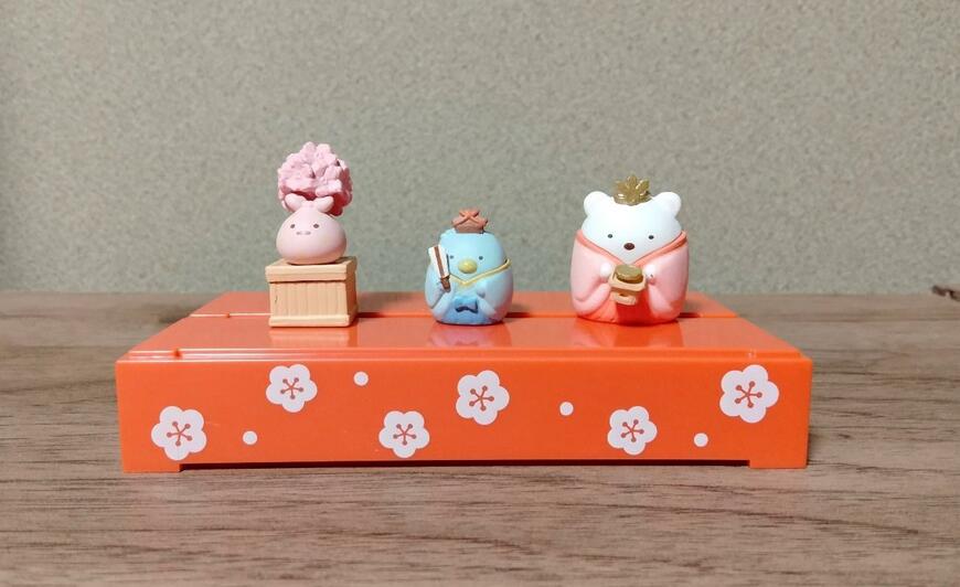 筆者撮影（株式会社リーメント、すみっコぐらしのひなまつり）