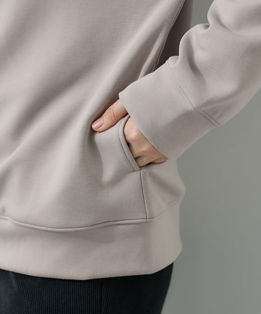 出所：ハニーズ公式　大人のゆるジップパーカー 