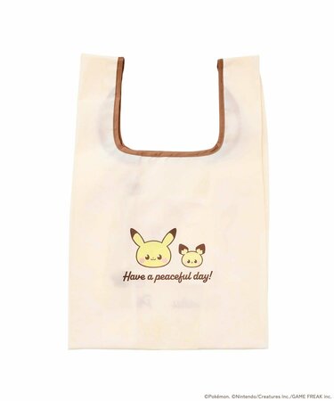 3COINS新作「ポケモン」コラボ〈ポケピース〉の「クリアポーチ