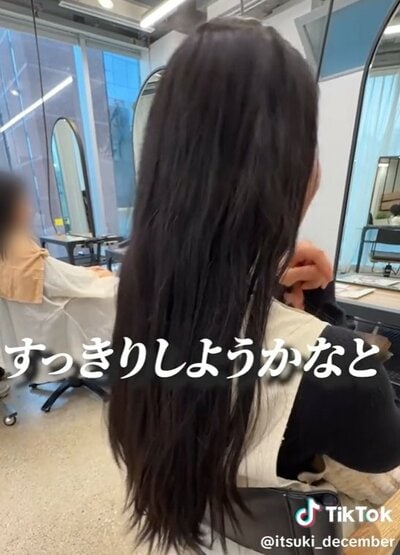 卒業式を終えてすっきりしたいとのこと
