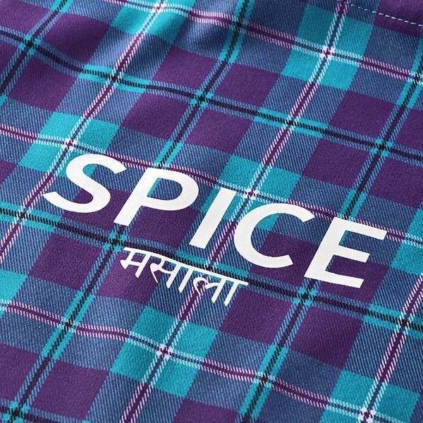 マドラスチェック柄がかわいい