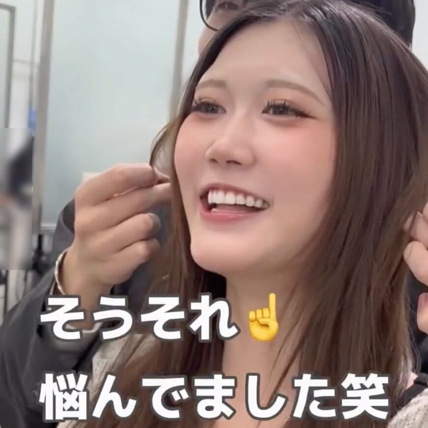 【大変身】カットに来た女性「それ悩んでました」と指摘に驚き！期待以上の仕上がりに「めっかわです」