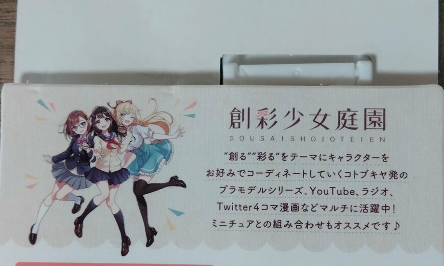 筆者撮影（セリア、ミニチュアスタンドミラー）