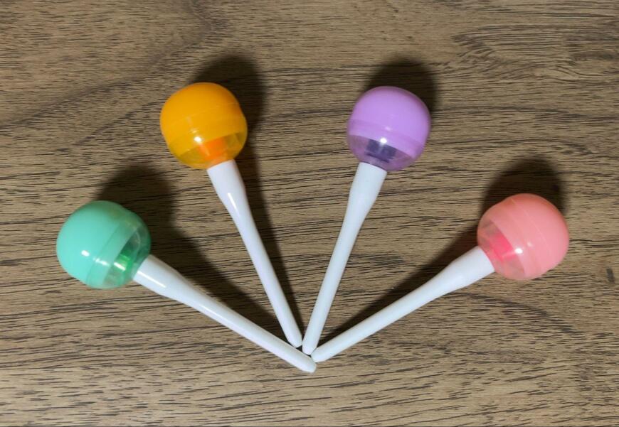 筆者撮影（キャンドゥ、キャンディーマーカー 4P）