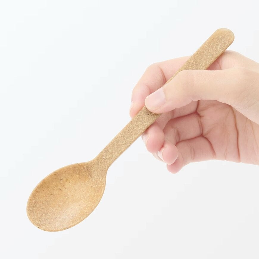 無印良品公式 ヤシの端材を使った スプーン(ナチュラル)