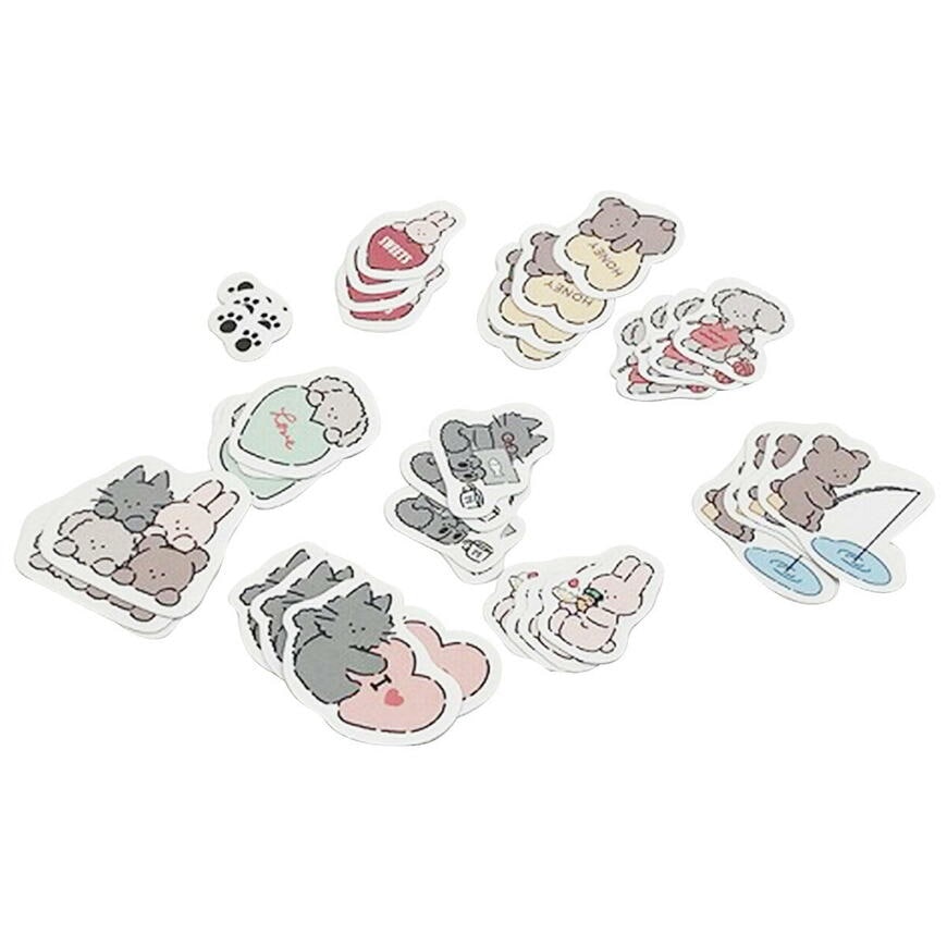 出所：ワッツオンラインショップ【公式】　nonbiri class フレークシール40枚 370360