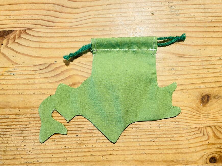 かわいいデザインの北海道巾着