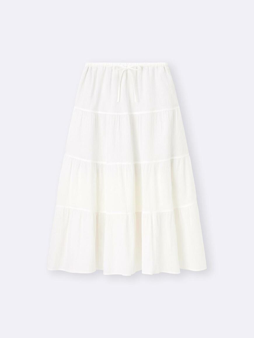 GU ティアードマキシスカート商品画像