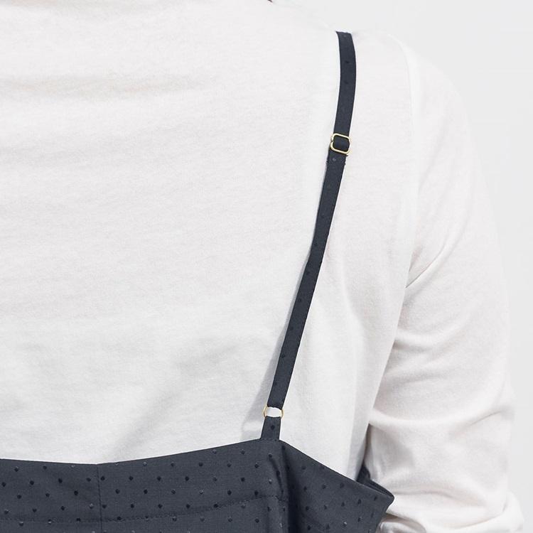 【すごナノ撥水】ドビードットキャミワンピ