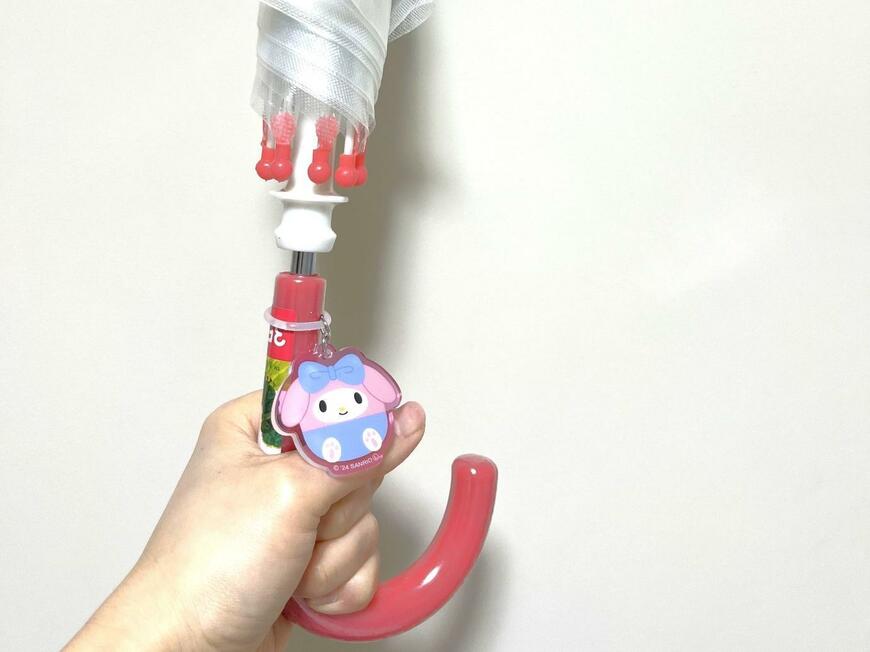 キャンドゥ「マイメロディ アクリルアンブレラチャーム」