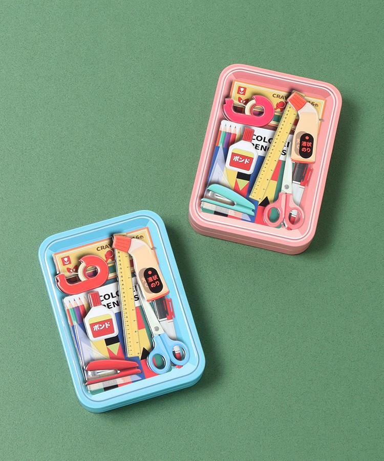 ブルーブルーエ、エウレカ お道具箱ミニ缶の画像