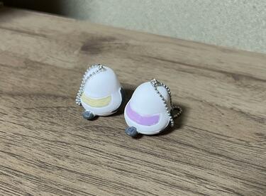 即買い推奨！セリア新作の「シマエナガキーホルダー」が可愛い