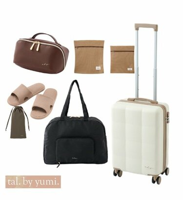 しまむら tal. by yumi.コラボ 福袋 5点セット キャリーケース キャリー付き5点セットで5500円はバグ」しまむらのトラベル福袋「WEB即