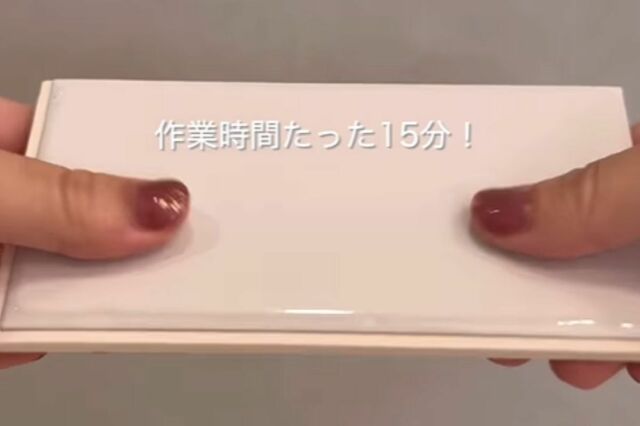 【キッチンDIY】サブウェイタイルを使ってキッチンの壁を北欧風でおしゃれな空間に！「白タイルめちゃくちゃ良い！」の声