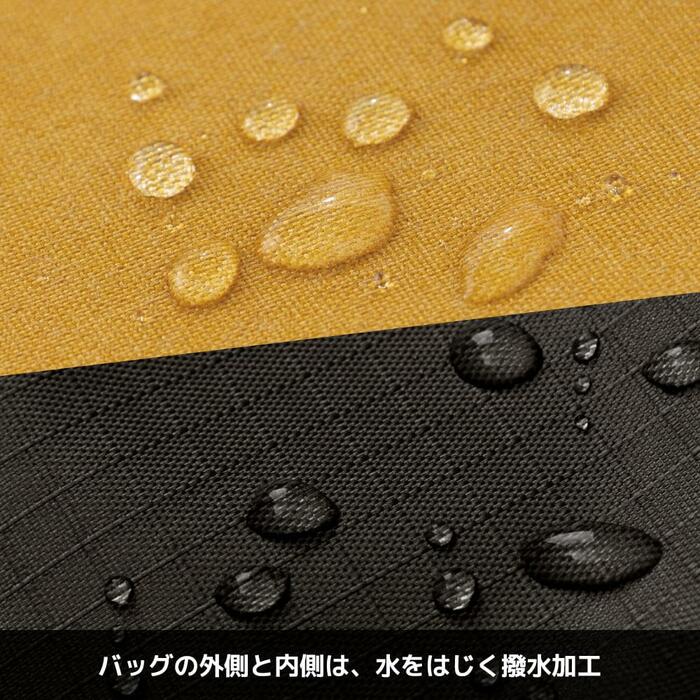 折り畳める2WAY撥水ミニボストンバッグ