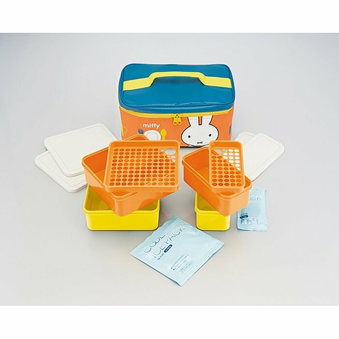 保冷バック付行楽ランチセット 3.8L miffy