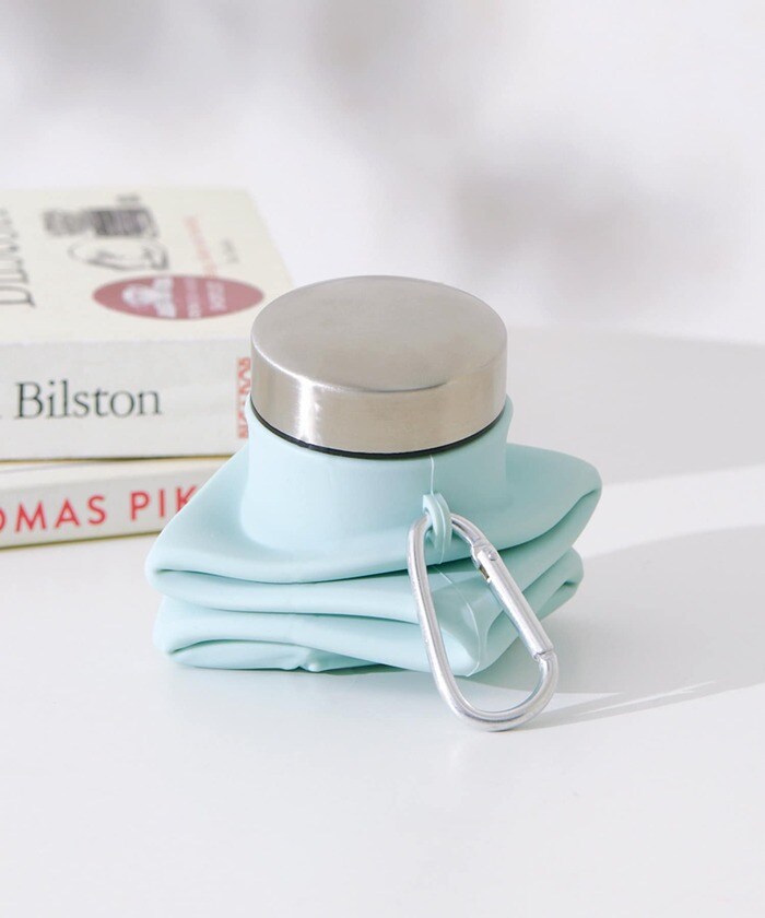 飲み終えたらボトルを小さく畳めるので、荷物が多い日も安心