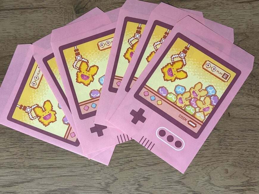 筆者撮影（ダイソー、駄菓子袋（ぷよぷよ、B））