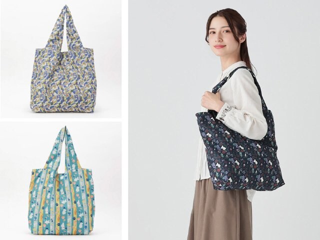 出所：イオン株式会社　ムーミンプリントエコバッグ