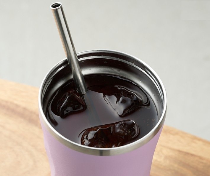 出所：GEO公式　ストロー付きステンレスタンブラー