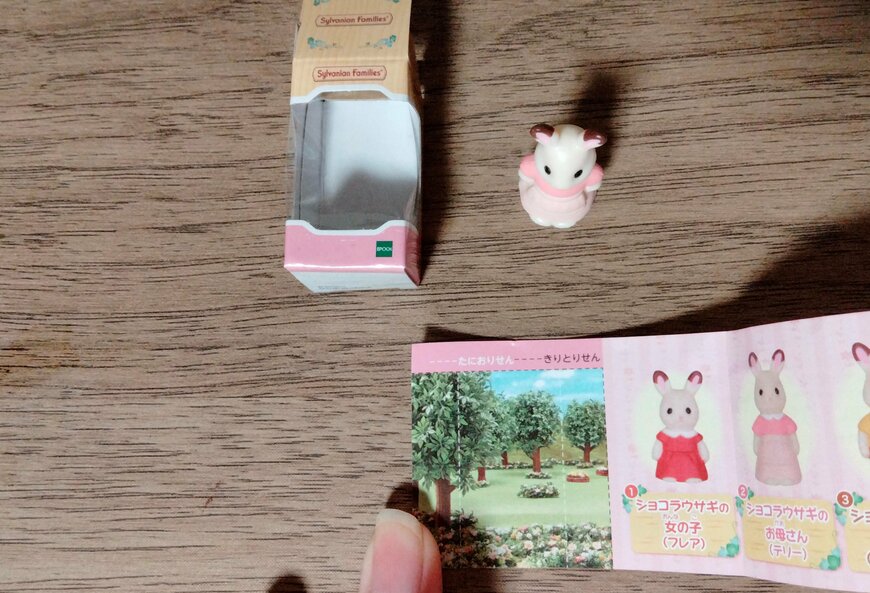 筆者撮影（株式会社ターリン・インターナショナル、シルバニアファミリーフィギュアコレクション）