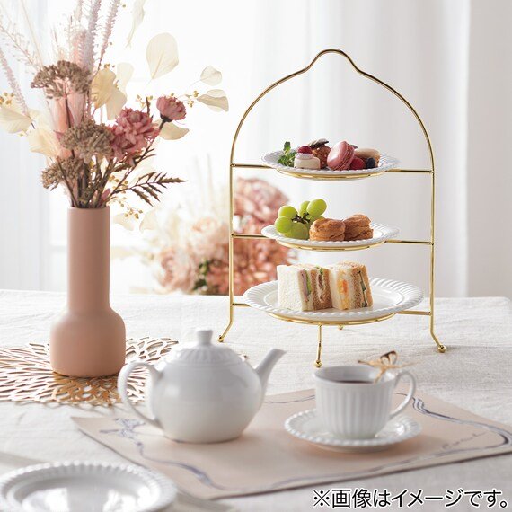 出所：ニトリ公式通販ニトリネット 【デコホーム商品】プレートスタンド(DH2 2段 GO)