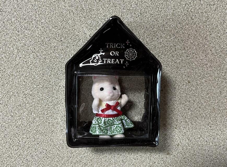 セリア、ミニハウス ディスプレイMハロウィン画像