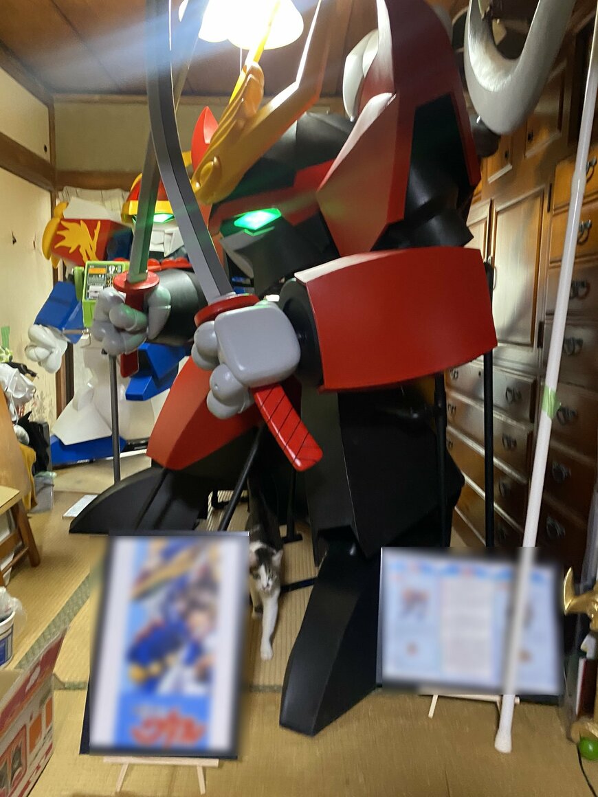 後ろにある龍神丸。以前には手前の戦神丸もあったそうです