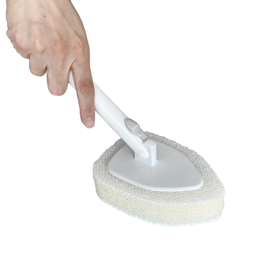 目の粗いスポンジで水・泡切れが良く衛生的