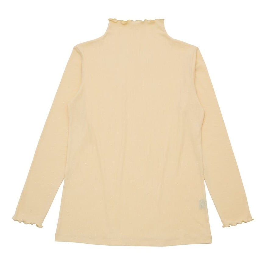 ワークマン公式 レディースリブメローハイネックラメTシャツの画像